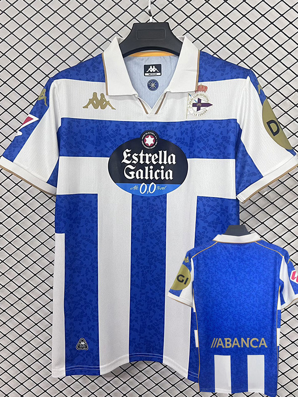 2025-26 La Coruna Home Fans Soccer Jersey