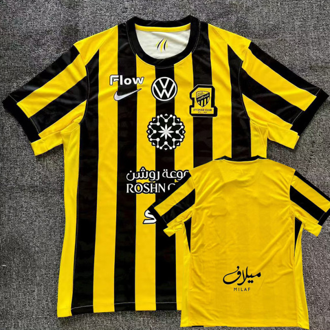 2025-26 Ittihad Home Fans Soccer Jersey