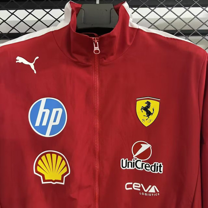 2025 Ferrari Red WindbreakerItem