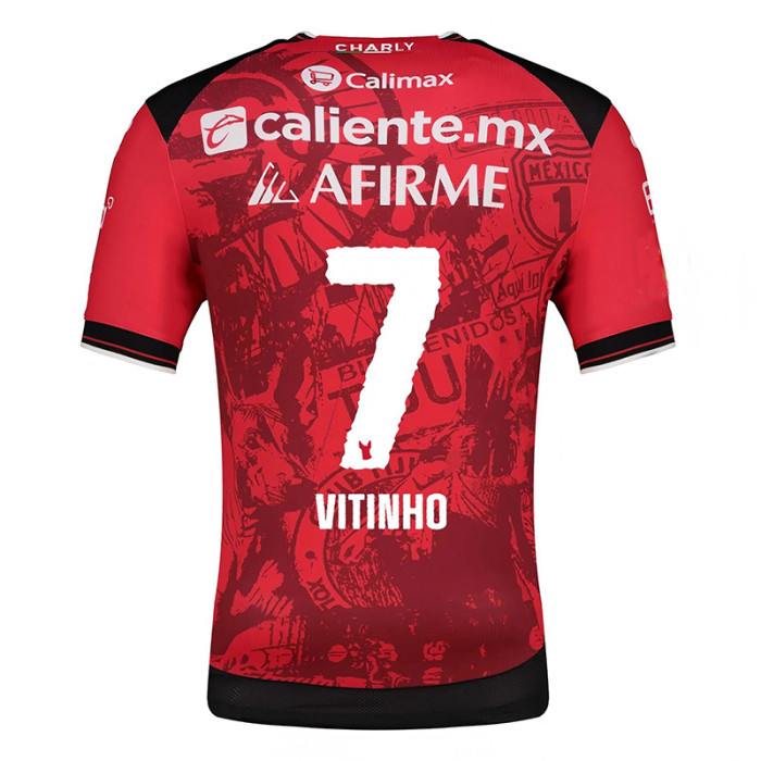2025-26 Tijuana Home Fans Soccer Jersey