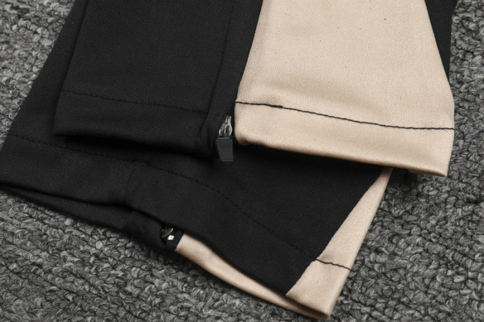 2024 NK Black Kids Half Pull Tracksuit (童装)(半拉链)