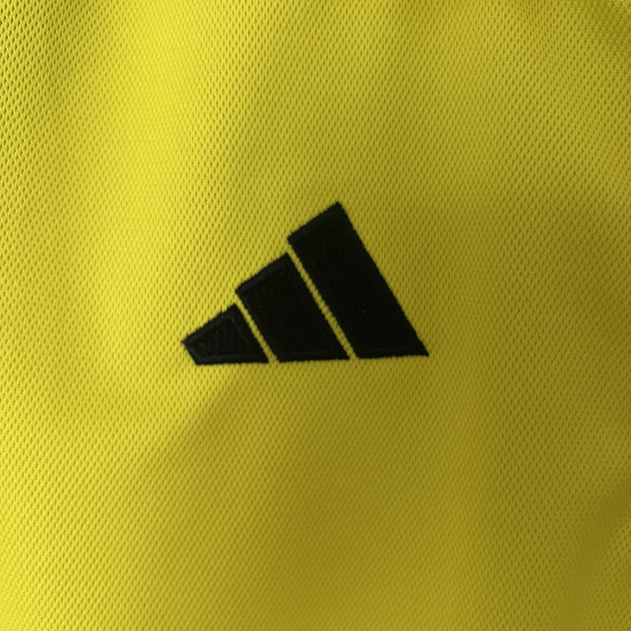 24-25 Flamengo Yellow Gray Polo Short Sleeve(有领)