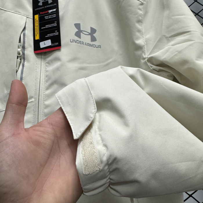 2024 UA Velvet Thickened warm Khaki Outdoor Jackets #F4加绒冲锋衣