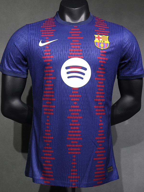 24-25 BAR Red Blue Special Edition Palyer Version Training Shirts