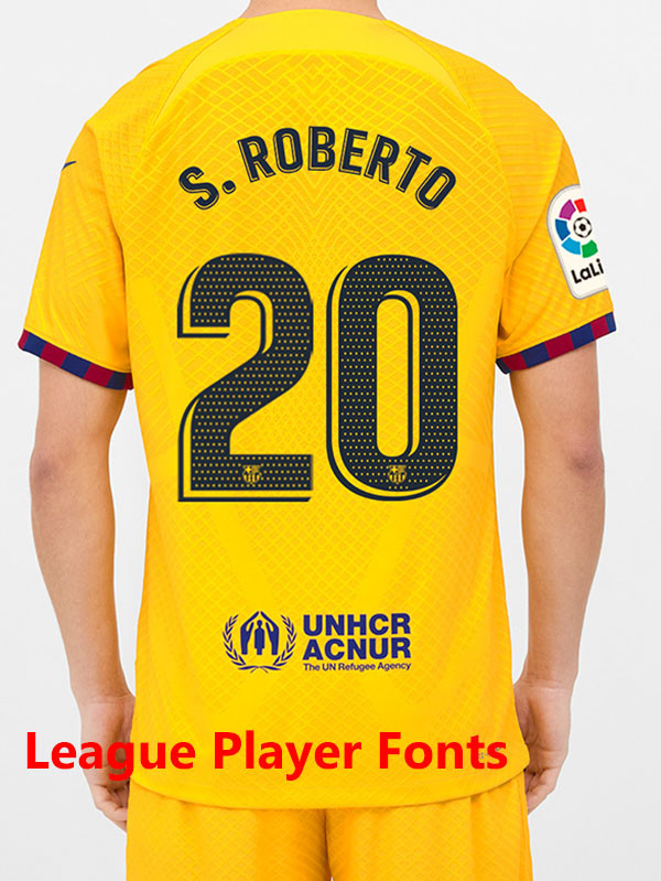 22-23 BAR Fourth Fans Soccer Jersey