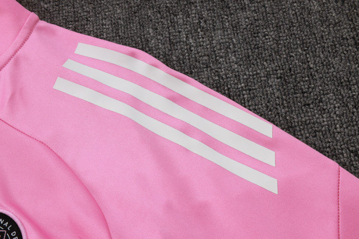 2025-26 Inter Miami Pink Kids Half Pull Tracksuit#E2530(童装)(半拉链)