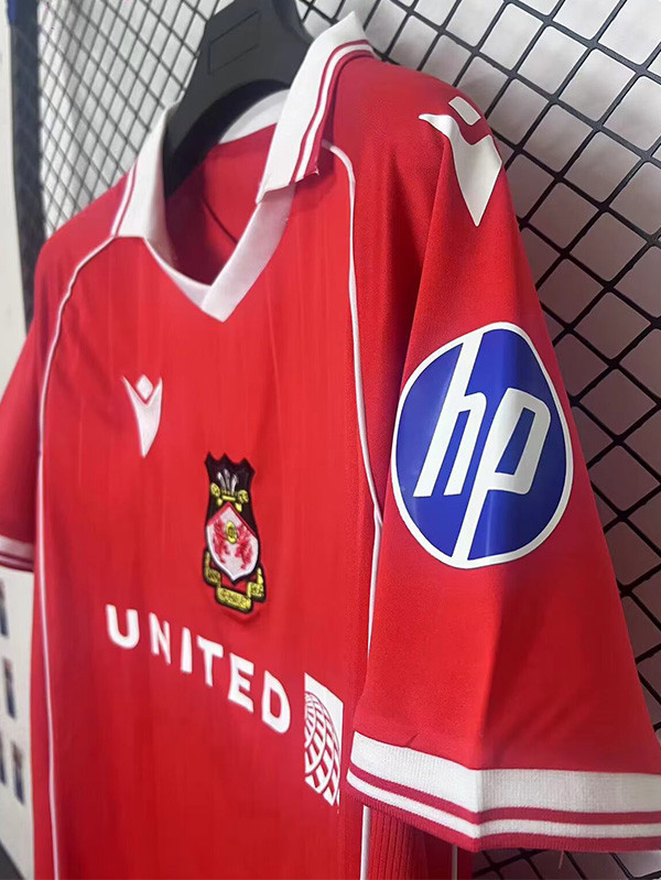 2025-26 Wrexham FC Home Fans Soccer Jersey