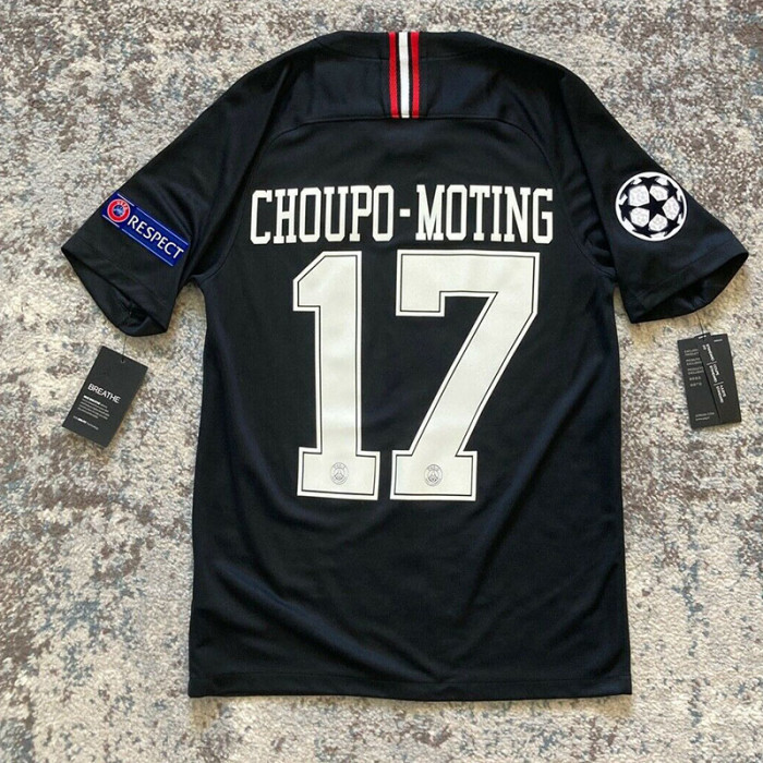2018-2019 PSG Paris Jordan Black Long Sleeve Retro Soccer Jersey (长袖)