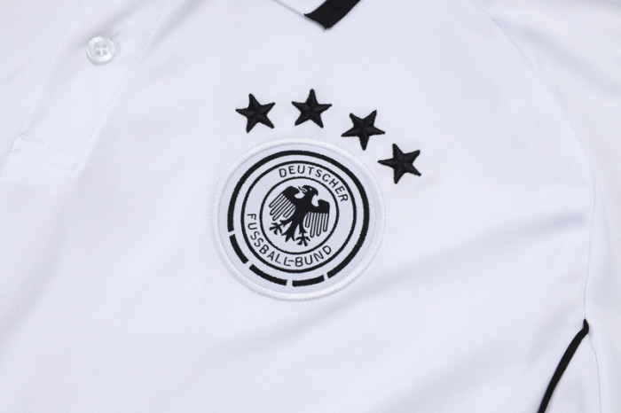25-26 Germany White Polo Tracksuit #C2561(四星)