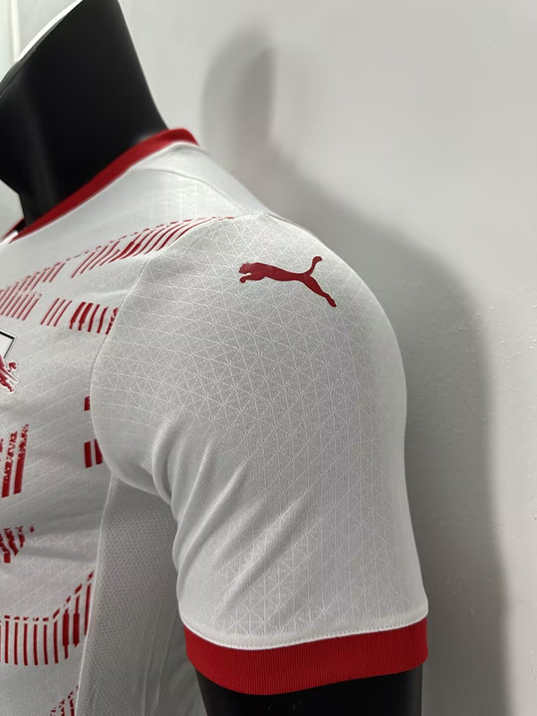 24-25 RB Leipzig Home Player Version Soccer Jersey