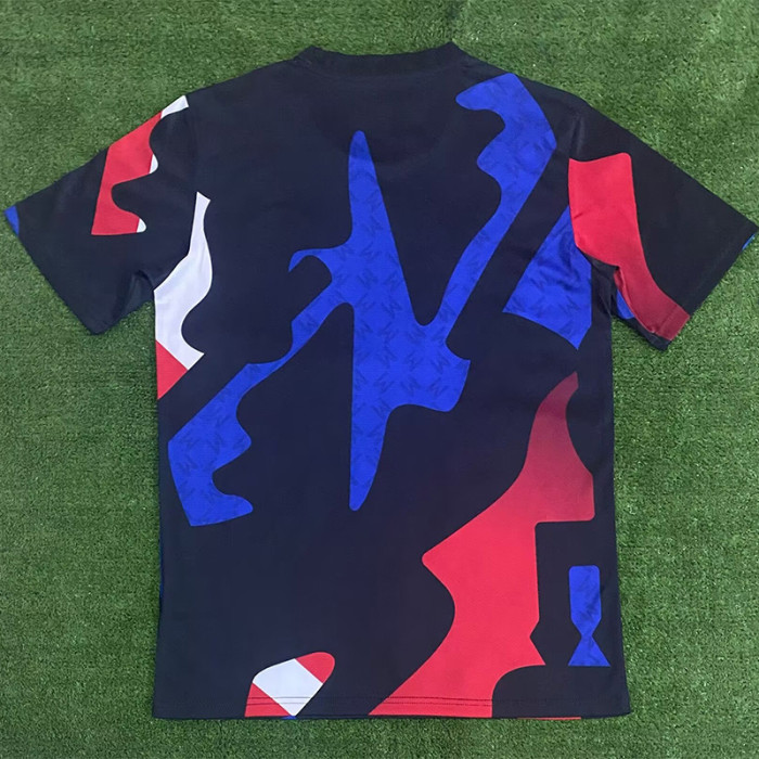 24-25 Man Utd Red Black Training shirts