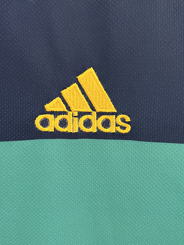 2010 Spain Lake Blue GoalKeeper Retro Soccer Jersey