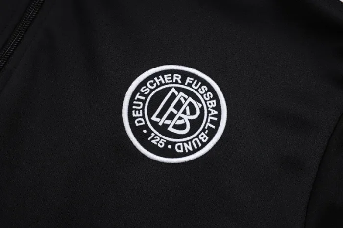 2025-26 Germany Black Jacket Tracksuit #A2555