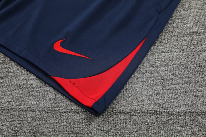 24-25 PSG Royal blue Tank top and shorts suit