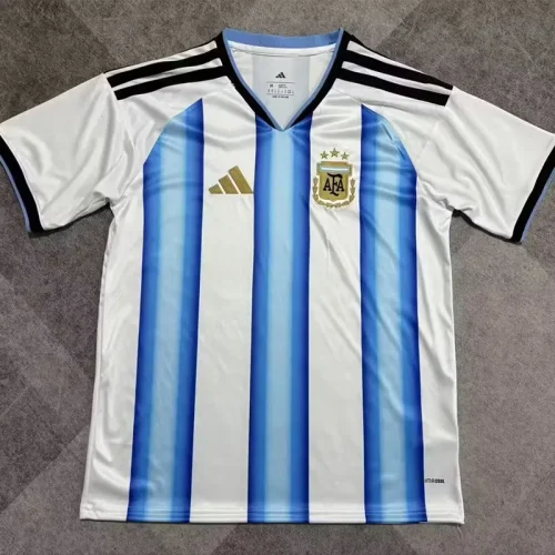 26-27 Argentina Blue White Fans Soccer Jersey