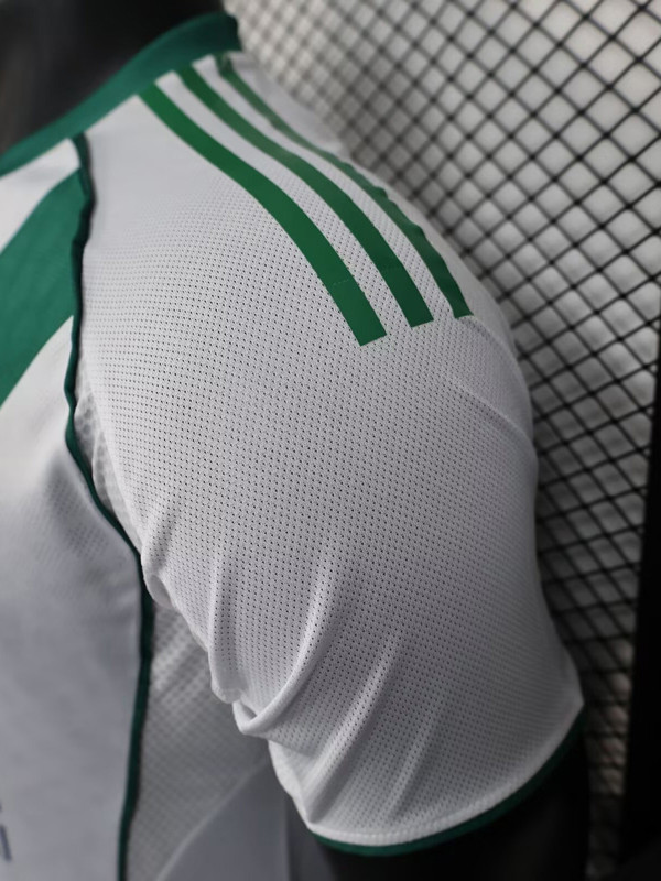 2025-26 Al-Ahli Saudi White Player Version SoccerJersey