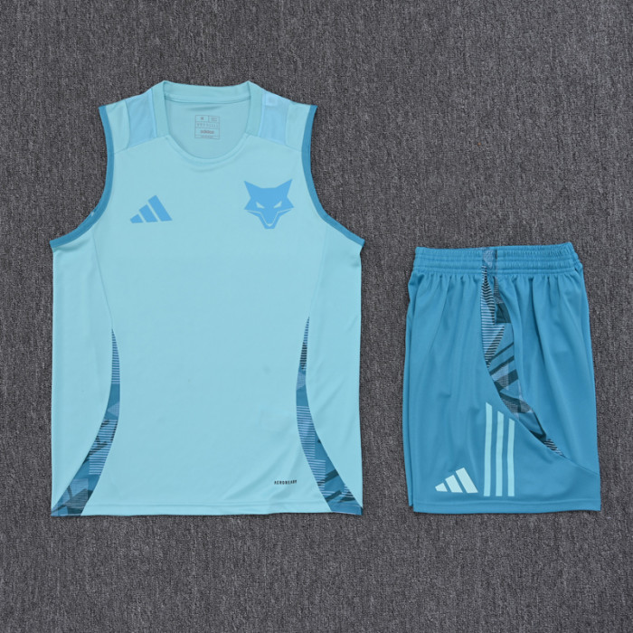 25-26 Cruzeiro Light blue Tank top and shorts suit