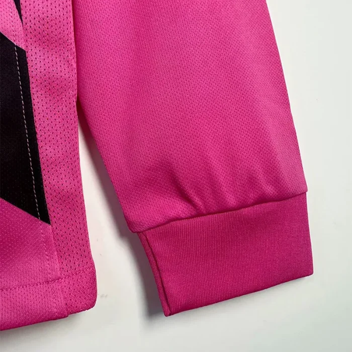 2011-2012 JUV Pink Long Sleeve Retro Soccer Jersey (长袖)