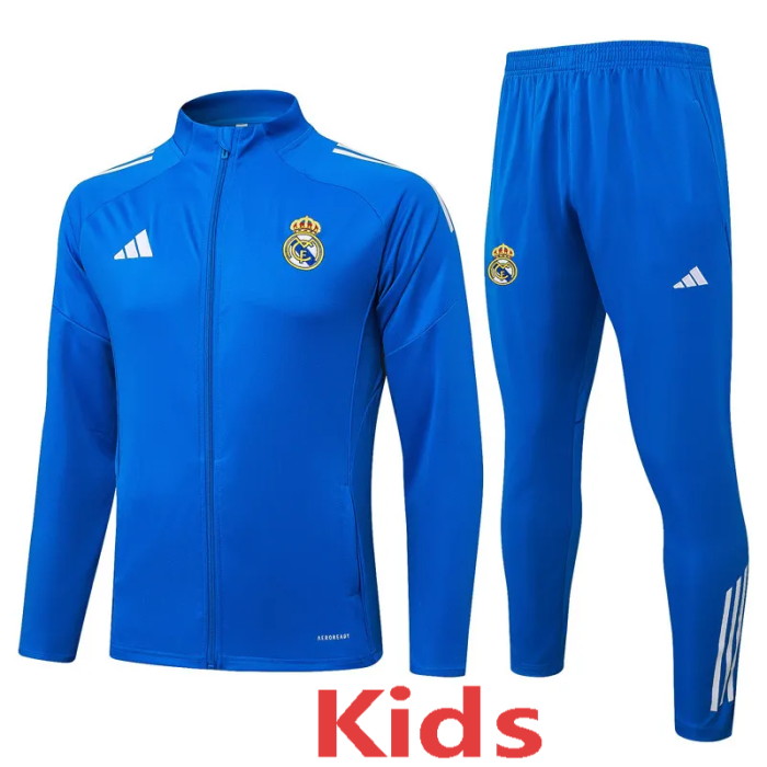 25-26 RMA Lake blue Kids Jacket Tracksuit #E25140(童装)