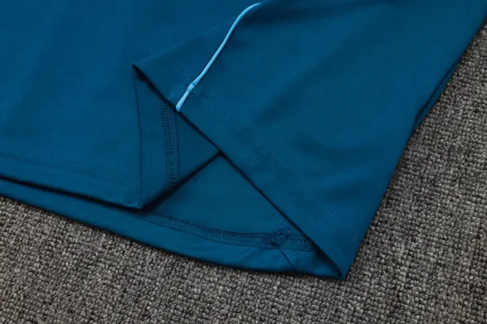 25-26 JUV Royal blue Half Pull Tracksuit #B2532(半拉链)