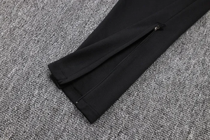 25-26 Real Betis Black Half Pull Tracksuit (半拉链)