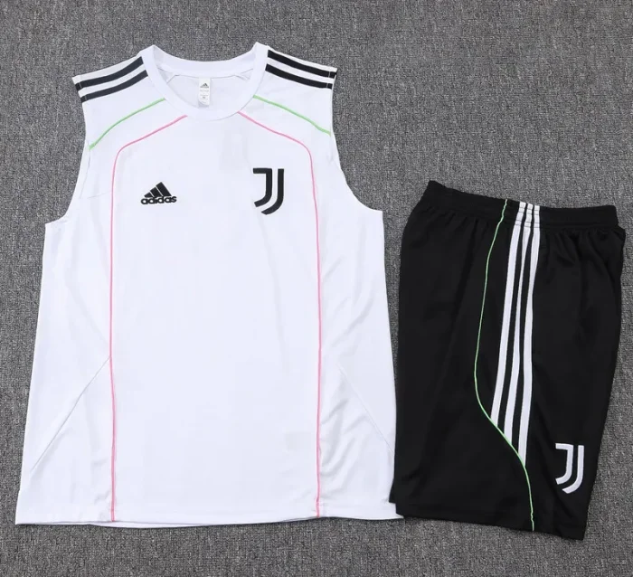 25-26 JUV White Tank top and shorts suit #D25109