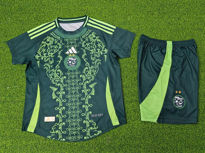 24-25 Algeria Away Kids Player Version Soccer Jersey (球员童装)