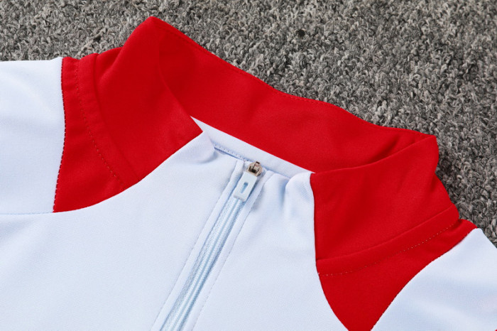 25-26 Internacional Grey Kids Half Pull Tracksuit (童装)(半拉链)