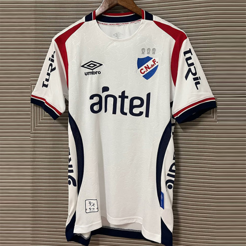 25-26 Club Nacional Home White Fans Soccer Jersey