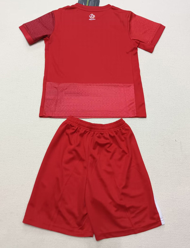 24-25 Poland Away Kids Soccer Jersey