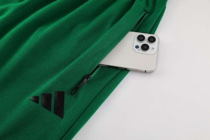 2024 AD Green Hoodie Jacket Tracksuit #AM05