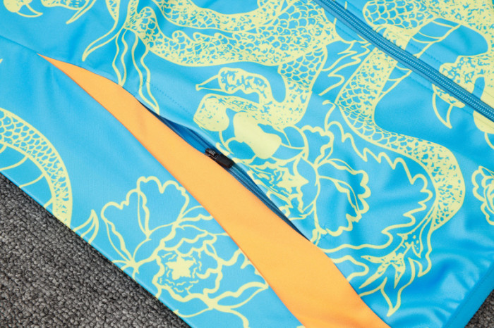 24-25 RMA Light blue Jacket Tracksuit #A800(喷墨龙)