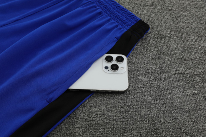 24-25 INT Blue-Black Training Short Suit (条纹)