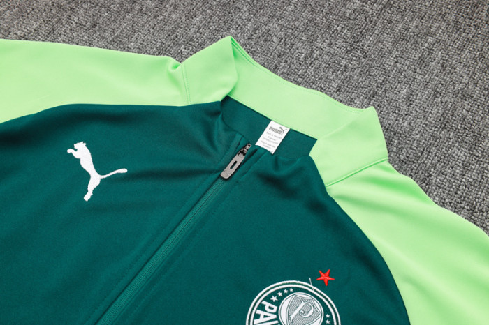 24-25 Palmeiras Dark green Jacket Tracksuit #A742