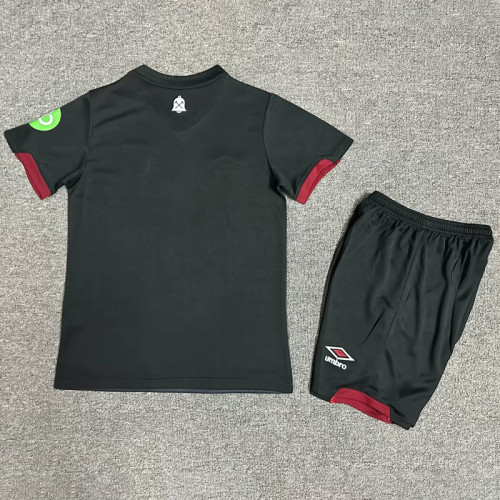 24-25 West Ham Away Kids Soccer Jersey