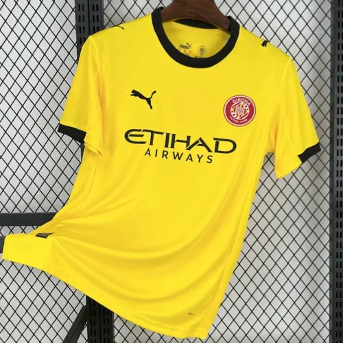 25-26 Girona Away Fans Soccer Jersey