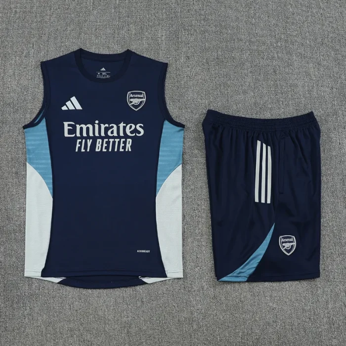 25-26 ARS Royal blue Tank top and shorts suit