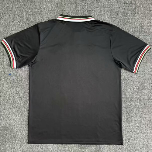 25-26 Bayern Special Edition Black Polo Short Sleeve