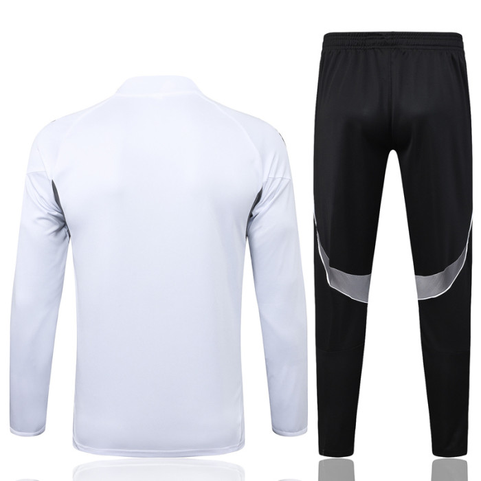 25-26 Germany White Kids Half Pull Tracksuit #E25150(童装)(半拉链)