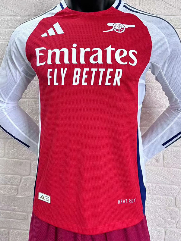24-25 ARS Home Long Sleeve Player Version Soccer Jersey (长袖球员)