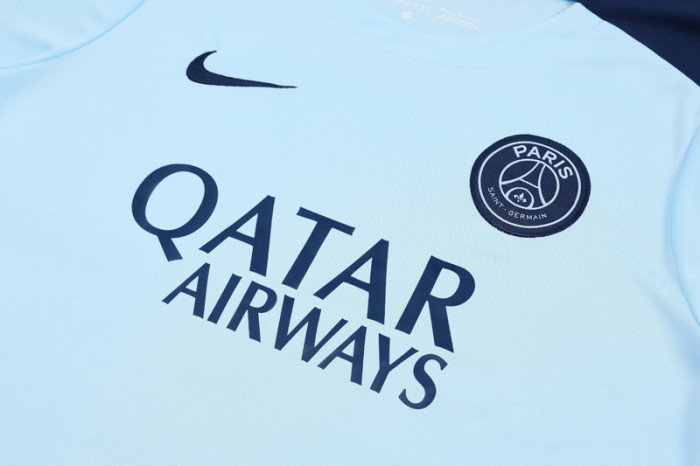 24-25 PSG Light blue Training Short Suit