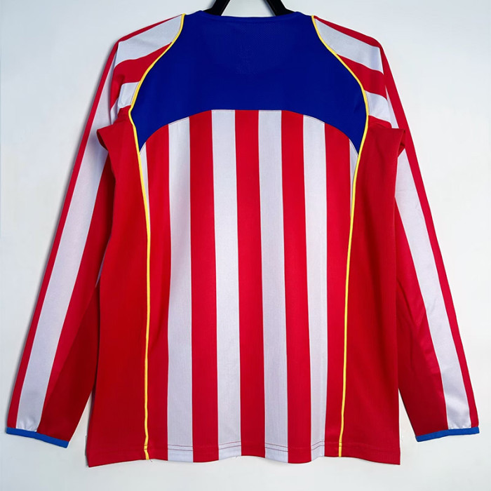 2004-2005 ATM Home Long Sleeve Retro Soccer Jersey (长袖)