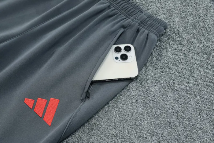 2025-26 Bayern Gray Jacket Tracksuit