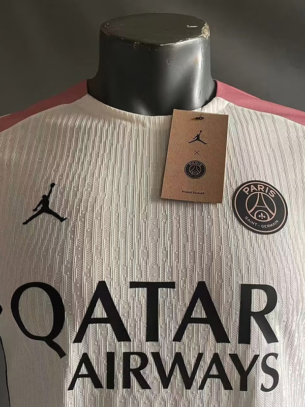 24-25 PSG Cream White Player Version Training Shirts