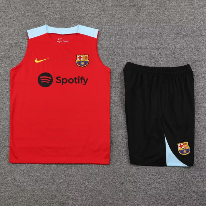 24-25 BAR Red Tank top and shorts suit