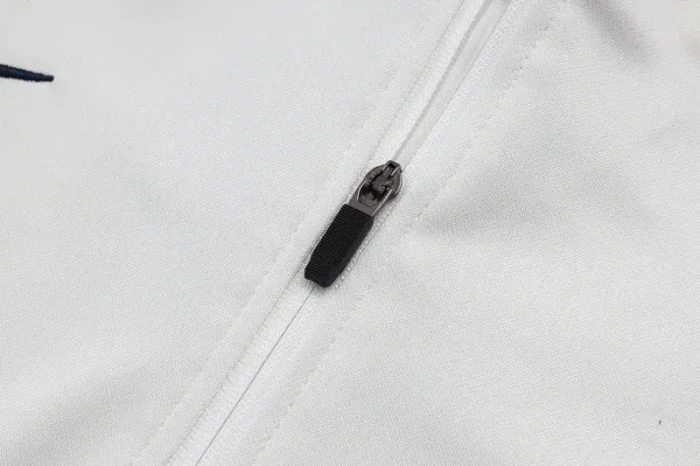 2025-26 INT White Kids Half Pull Tracksuit #E25108(童)(半拉链)