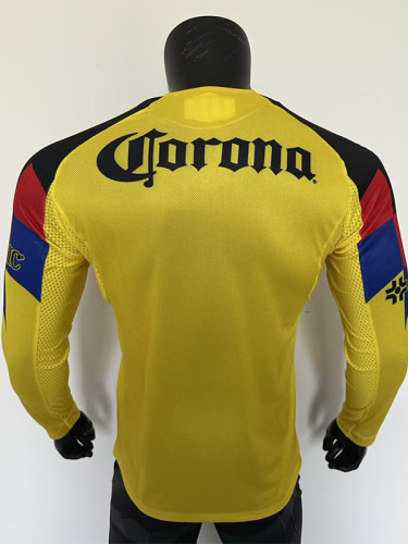 2025-26 Club America Home Long Sleeve Player VersionSoccer Jersey(长袖球员)