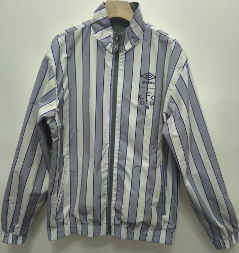 24-25 EVE Grey & White Double Sided Windbreaker (双面风衣)