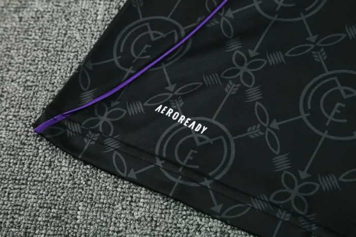 25-26 RMA Black Tank top and shorts suit