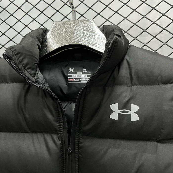 24-25 J1 UA Black Cotton jacket vest (Waistcoat) #马甲
